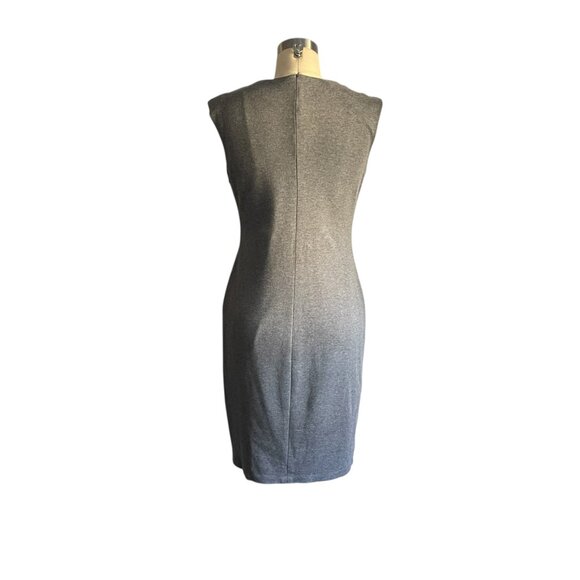 Bailey44 Heather Gray Pencil Dress - M - Picture 3 of 4